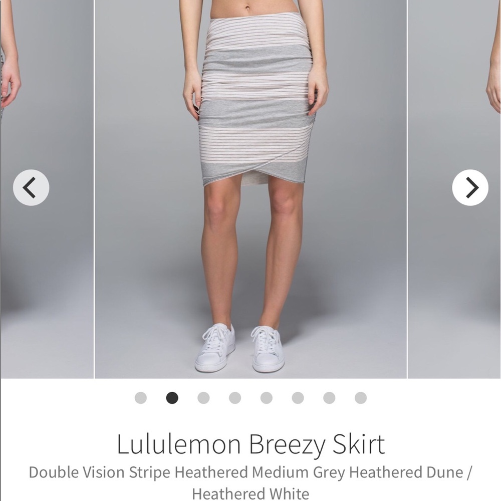 NWT lululemon Size 6 skirt